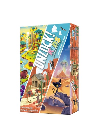 Juego de mesa unlock! kids stories from the past edad recomendada 6 años
