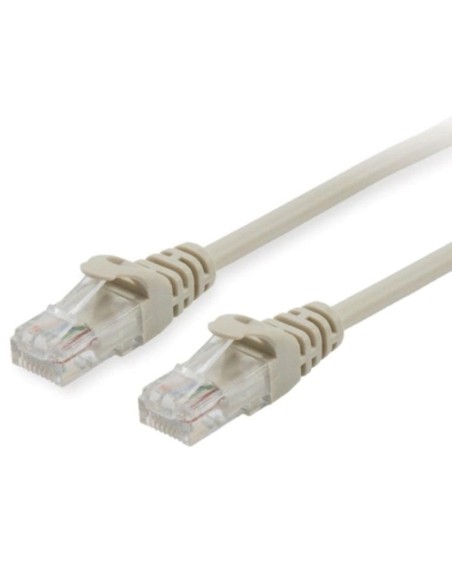 Cable de red equip latiguillo rj45 u - utp cat6a 10m gris