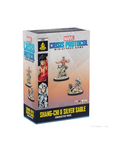 Juego de mesa marvel crisis protocol shang - chi & silver sable edad recomendada 14 años