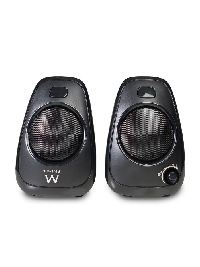 Altavoces ewent 2.0 ew3527 negro Altavoces ewent 2.0 ew3527 negro