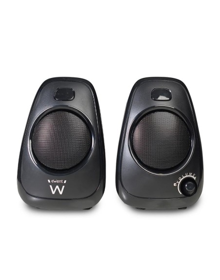 Altavoces ewent 2.0 ew3527 negro