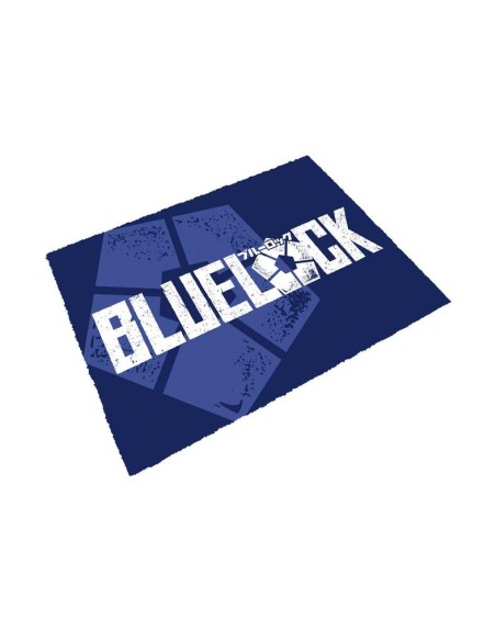 Felpudo 60x40 cm logo2 blue lock