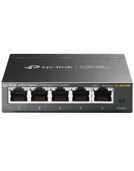 Switch 5 puertos 10 - 100 - 1000 tp - link gris