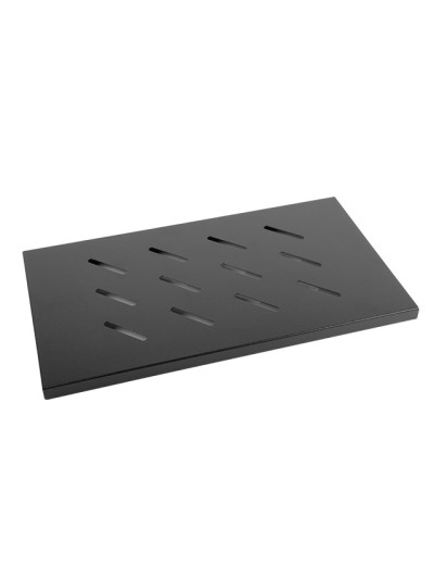 Bandeja fija lanberg 1u 465x315 mm hasta 120 kg rack de 19 negro