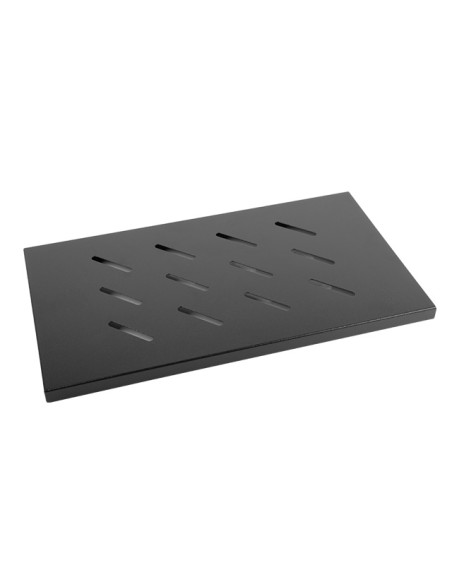 Bandeja fija lanberg 1u 465x315 mm hasta 120 kg rack de 19 negro