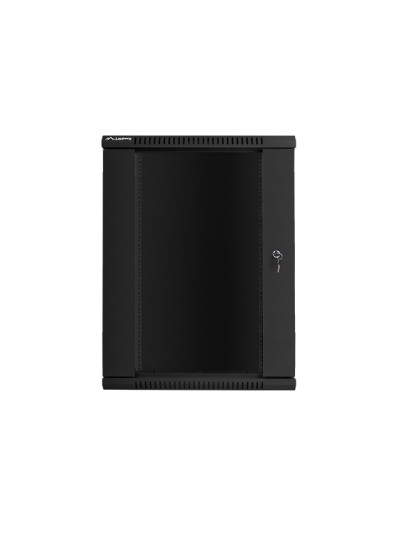 Armario rack lanberg 18u 600x450x907 auto ensamblado 19 pulgadas hasta 60 kg negro