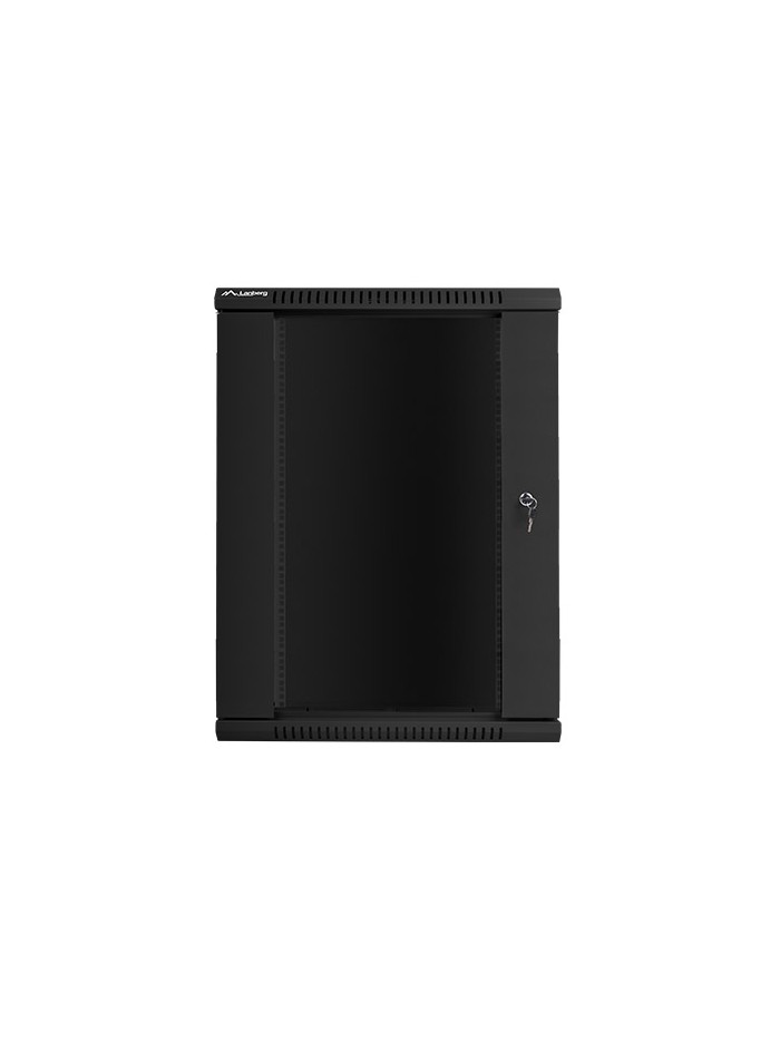 Armario rack lanberg 18u 600x450x907 auto ensamblado 19 pulgadas hasta 60 kg negro Armario rack lanberg 18u 600x450x907 auto ensamblado 19 pulgadas hasta 60 kg negro