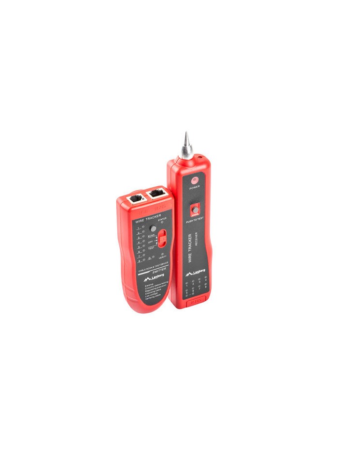 Tester lanberg cable rastreador de pares rj - 45 rj - 12 rj - 11 coaxial Tester lanberg cable rastreador de pares rj - 45 rj - 12 rj - 11 coaxial