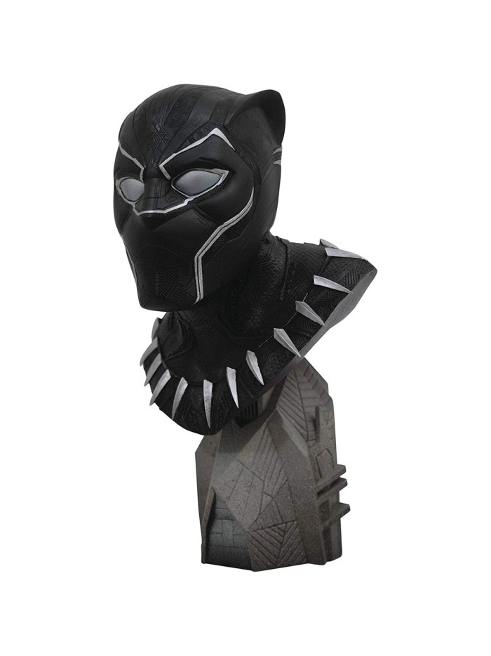 Figura diamond collection marvel comics busto black panther 1 - 2 escala Figura diamond collection marvel comics busto black panther 1 - 2 escala