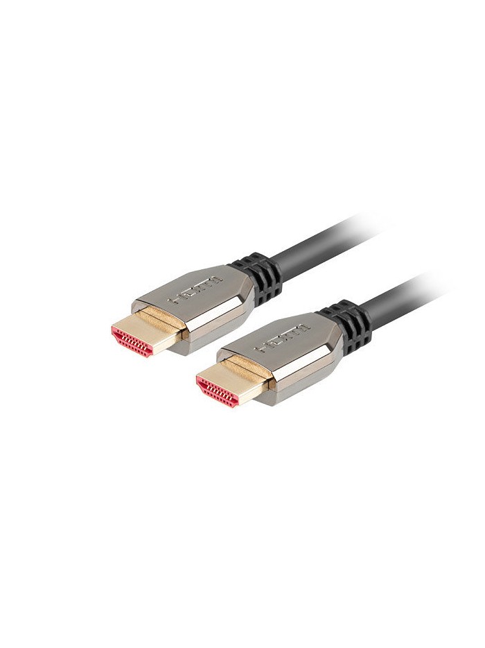 Cable hdmi lanberg m - m v2.1 8k 60hz 1m negro Cable hdmi lanberg m - m v2.1 8k 60hz 1m negro