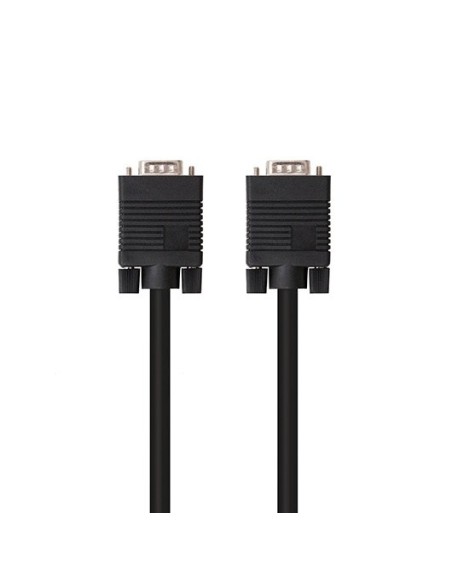 Cable svga hdb15 nanocable 1.8m - macho - macho - negro