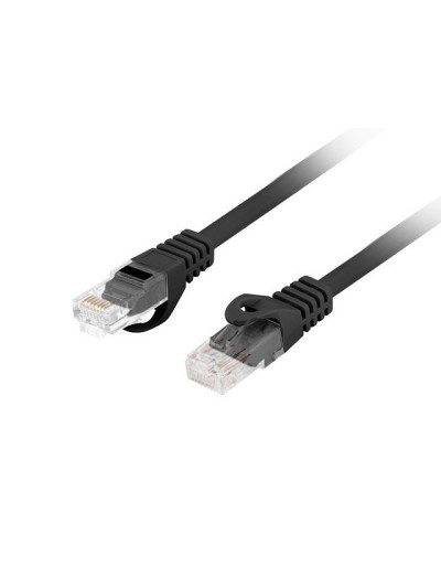 Latiguillo rj45 lanberg cat.6 utp 2m negro