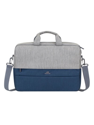 Maletin rivacase 7532 prater para portatil 15.6 pulgadas gris - azul