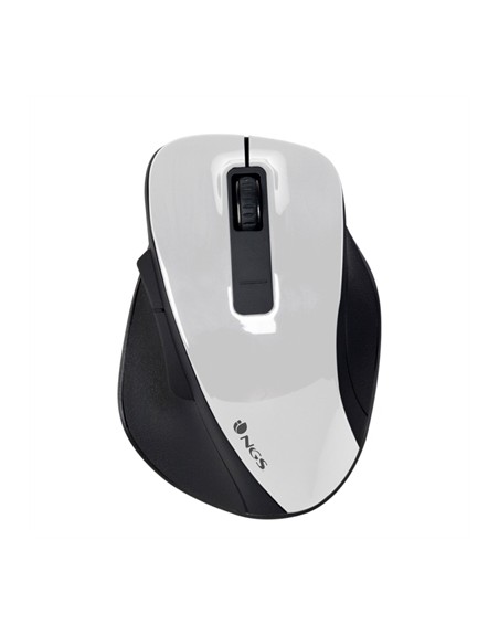 Raton inalambrico ngs bowwhite 2.4ghz 1600dpi