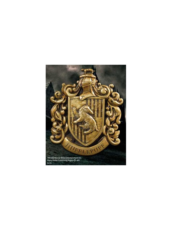 Escudo de pared the noble collection harry potter casa hufflepuff resina 20 x 28 cm Escudo de pared the noble collection harry potter casa hufflepuff resina 20 x 28 cm