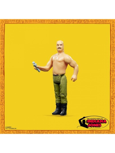 Figura hasbro indiana jones retro collection mecánico alemán