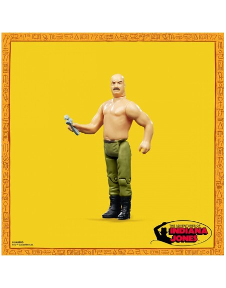 Figura hasbro indiana jones retro collection mecánico alemán