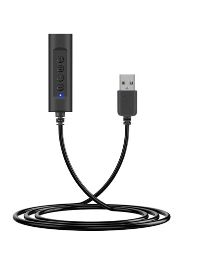 Cable adaptador de audio equip life jack 3.5mm - usb tipo a