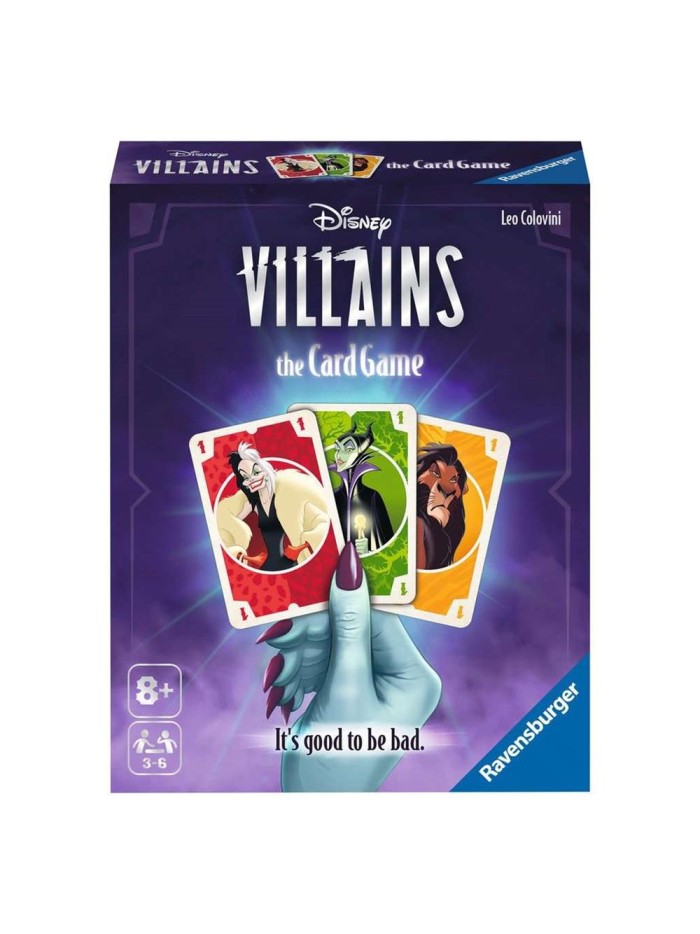 Juego de mesa ravensburger disney villains - the card game Juego de mesa ravensburger disney villains - the card game