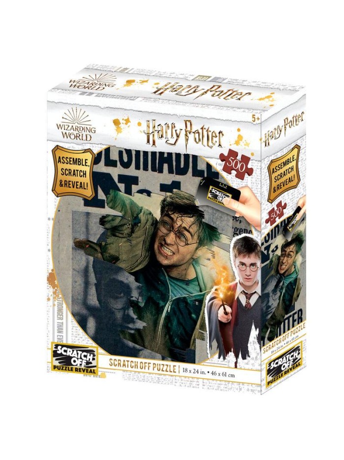 Puzzle para rascar harry potter carteles wanted se busca 500 piezas Puzzle para rascar harry potter carteles wanted se busca 500 piezas