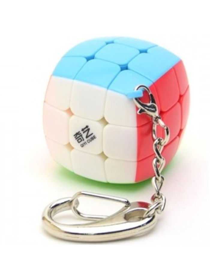 Cubo de rubik qiyi mini 3.5cm llavero 3x3 stickerless Cubo de rubik qiyi mini 3.5cm llavero 3x3 stickerless