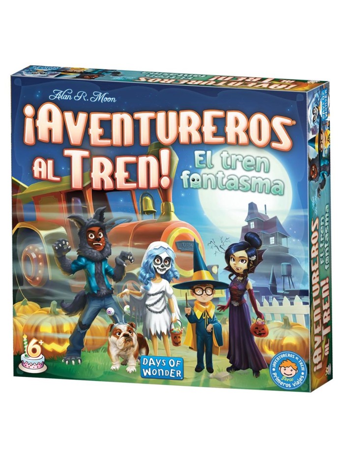 Juego de mesa ¡aventureros al tren! el tren fantasma pegi 6 Juego de mesa ¡aventureros al tren! el tren fantasma pegi 6