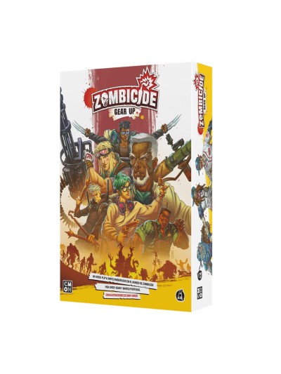 Juego de mesa zombicide: gear up pegi 14