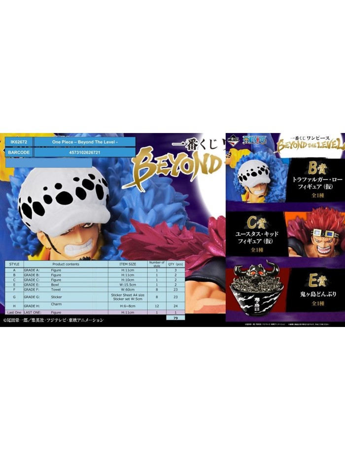 Ichiban kuji one piece beyond the level lote 79 articulos Ichiban kuji one piece beyond the level lote 79 articulos