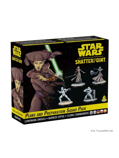 Juego de mesa star wars shatterpoint plans and preparation squad pack