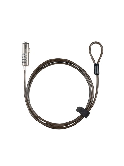 Cable seguridad tipo nano tooq con combinacion para portatil 1.5m