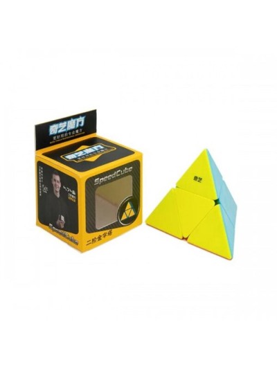 Cubo de rubik qiyi pyramorphix 2x2 stickerless