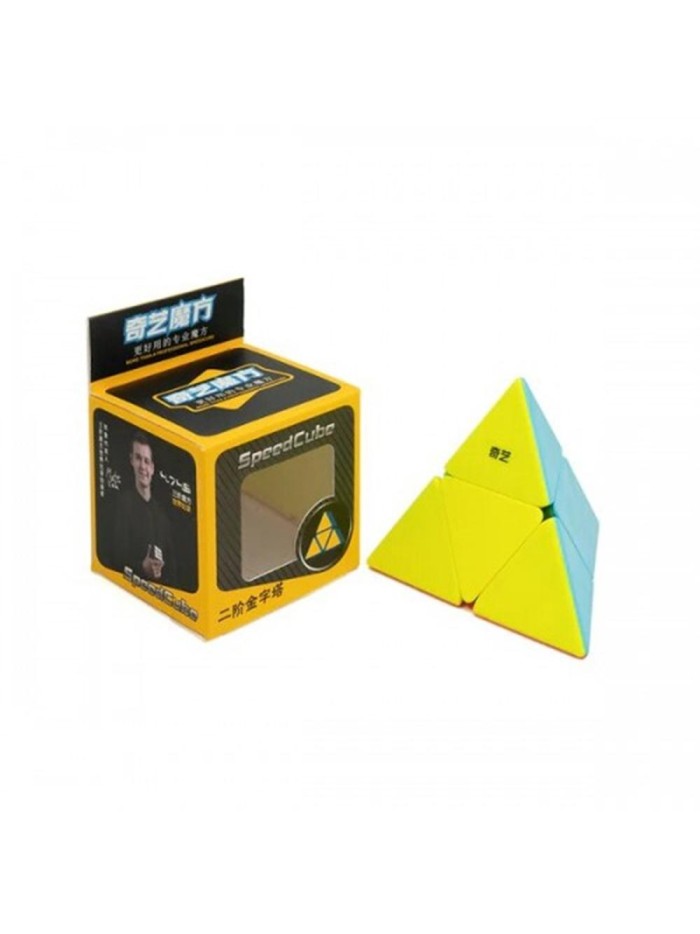 Cubo de rubik qiyi pyramorphix 2x2 stickerless Cubo de rubik qiyi pyramorphix 2x2 stickerless
