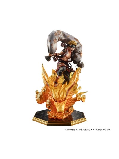 Figura megahouse gem series naruto shippuden naruto dios del viento