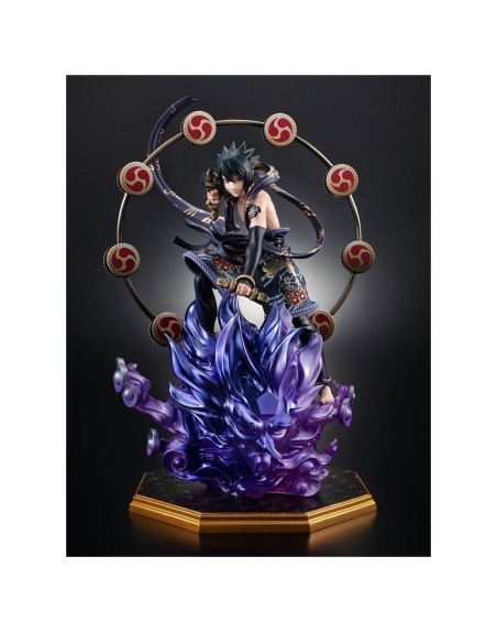 Figura megahouse gem series naruto shippuden sasuke dios del trueno