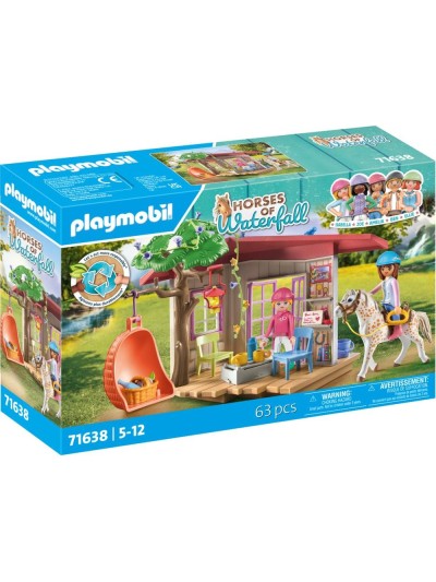 Playmobil caseta club de equitación
