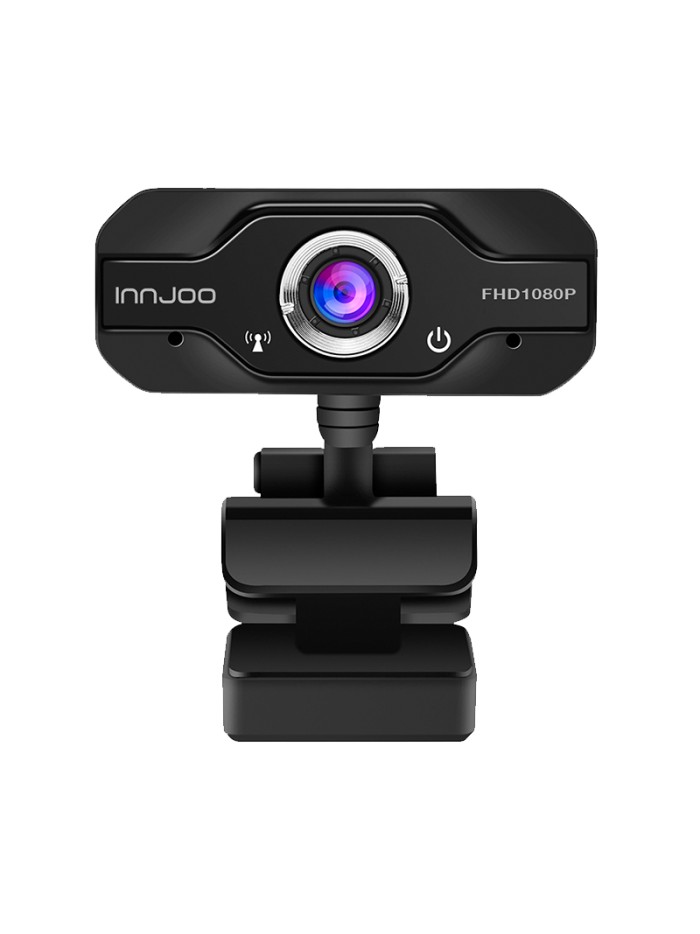 Webcam innjoo cam01 negra full hd - 30fps - usb 2.0 Webcam innjoo cam01 negra full hd - 30fps - usb 2.0