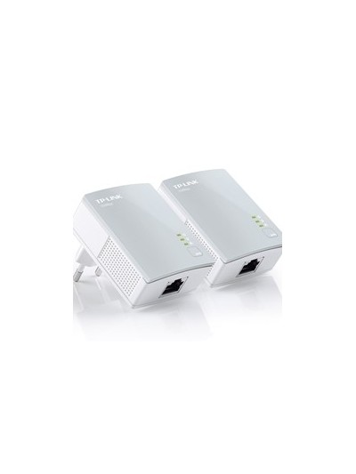 Pack x2 adaptadores de red linea electrica 500mbps powerline tp - link tl - pa4010kit