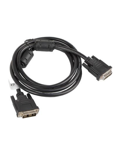 Cable dvi - d lanberg 18+1 macho - macho single link 1.8m