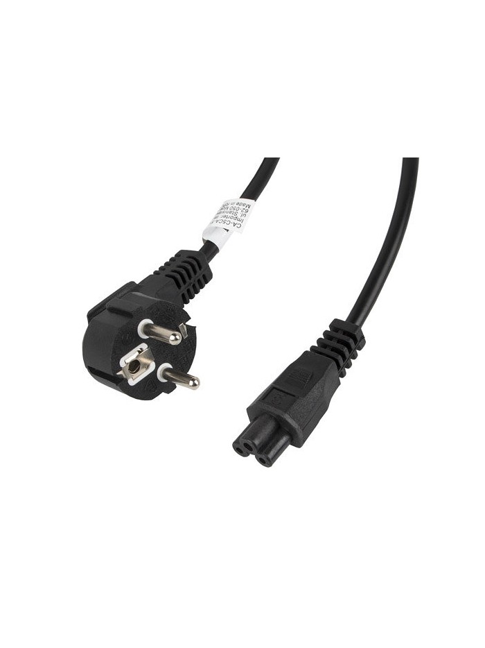 Cable alimentacion lanberg vde cee 7 - 7 a iec 320 c5 3m Cable alimentacion lanberg vde cee 7 - 7 a iec 320 c5 3m