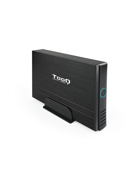 Caja externa tooq tqe - 3520b para hdd 3.5 pulgadas sata usb 2.0 negro