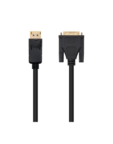 Cable displayport a dvi nanocable 2m negro - macho - macho