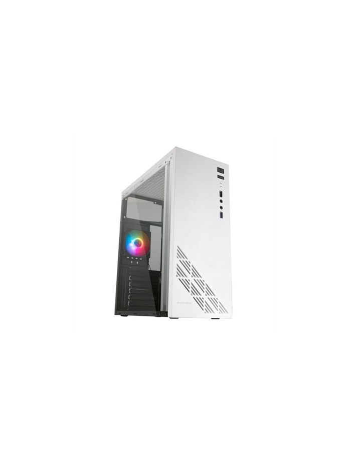 Caja ordenador mars gaming mc100w blanco atx 1 x usb 3.0 1 x usb 2.0 1 x 90mm frgb Caja ordenador mars gaming mc100w blanco atx 1 x usb 3.0 1 x usb 2.0 1 x 90mm frgb