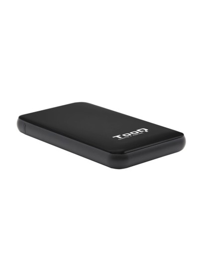 Caja externa tooq tqe - 2528b 2.5 pulgadas 9.5mm sata 3 usb 3.1 negra