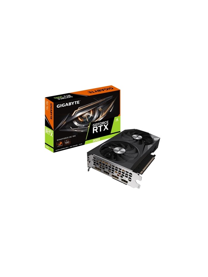 Tarjeta grafica gigabyte rtx 3060 windforce oc 12gb gddr6 2 x dp - 2 x hdmi - pci express 4.0 Tarjeta grafica gigabyte rtx 3060 windforce oc 12gb gddr6 2 x dp - 2 x hdmi - pci express 4.0