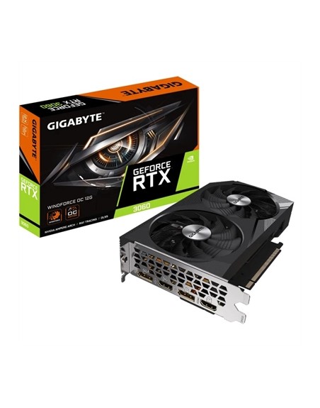 Tarjeta grafica gigabyte rtx 3060 windforce oc 12gb gddr6 2 x dp - 2 x hdmi - pci express 4.0