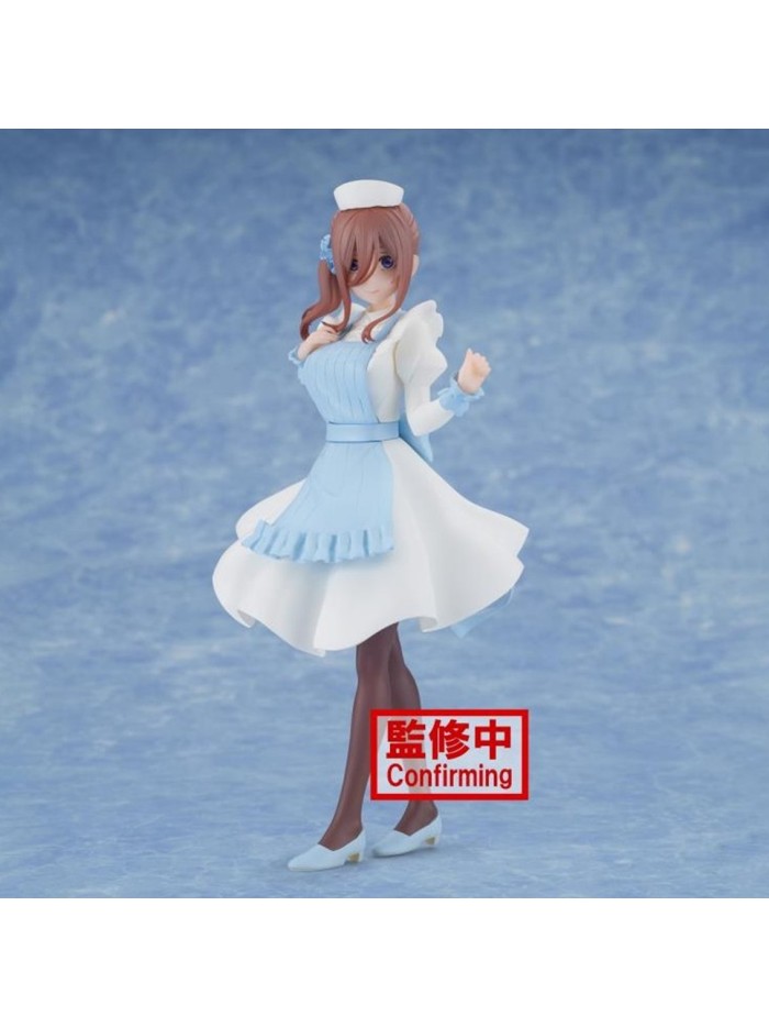 Figura banpresto the quintessential quintuplets kyunties miku nakano nurse Figura banpresto the quintessential quintuplets kyunties miku nakano nurse