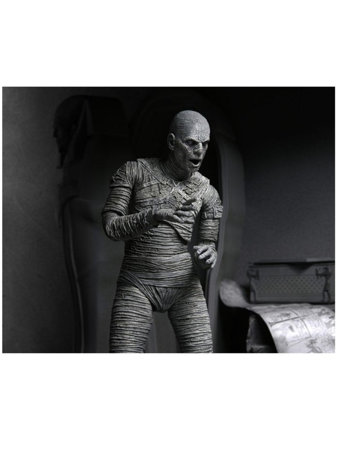 Figura neca ultimate mummy (black &white) 18 cm universal monsters scale action figure Figura neca ultimate mummy (black &white) 18 cm universal monsters scale action figure