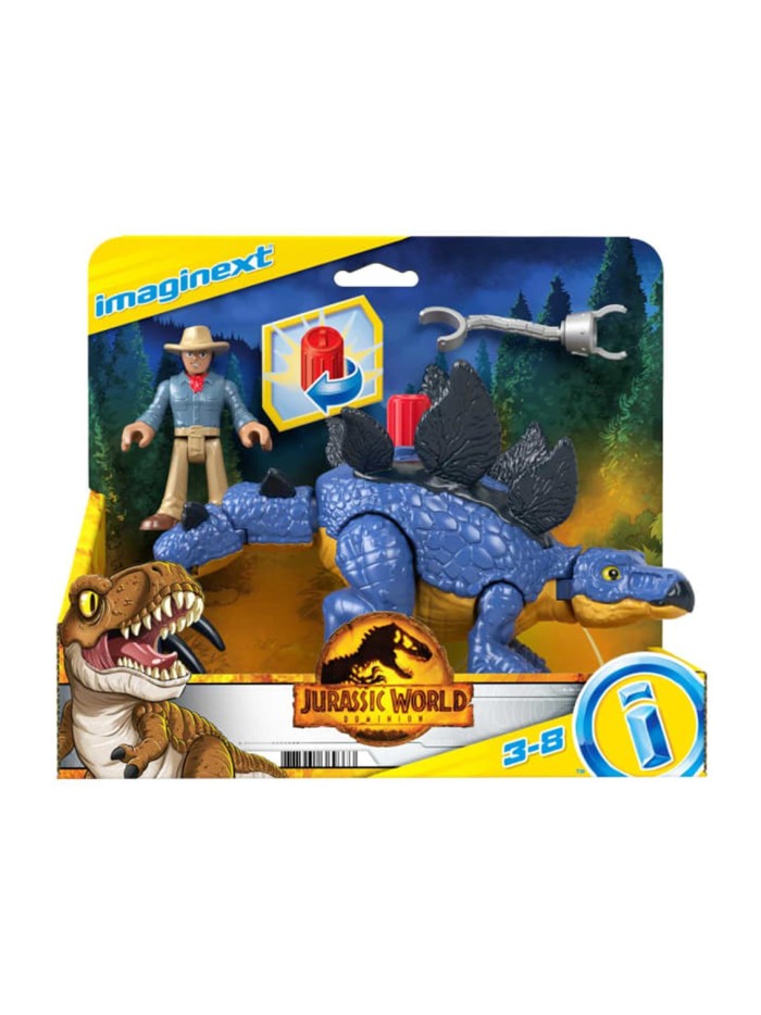 Figura mattel jurassic world stegosaurus Figura mattel jurassic world stegosaurus