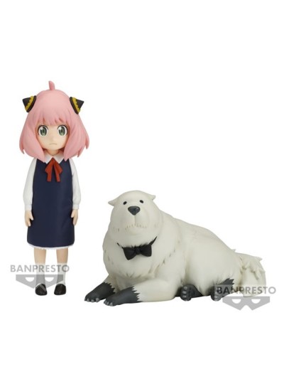 Figura banpresto spy x family family photo anya forger & bond forger 11cm