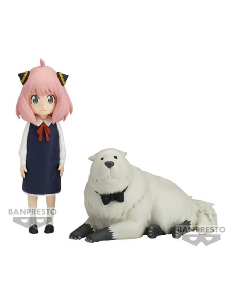 Figura banpresto spy x family family photo anya forger & bond forger 11cm